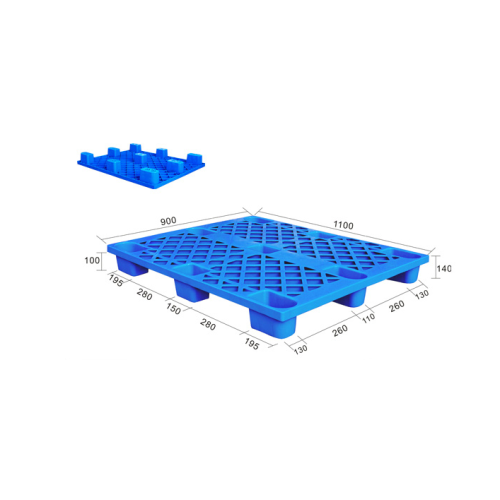 colorful flat top pallets reinforced plastic pallet